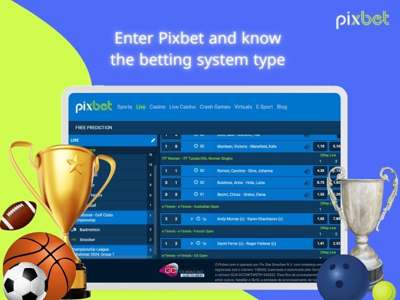 Enter Pixbet and learn about the system Bet