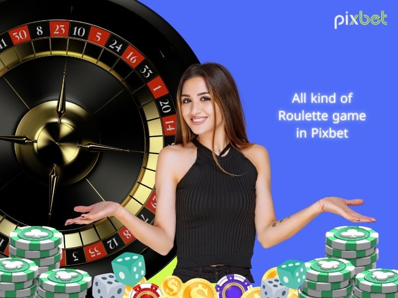 Roulette game in Pixbet