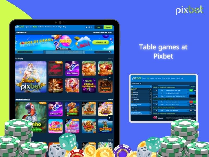 Table Games at Pixbet