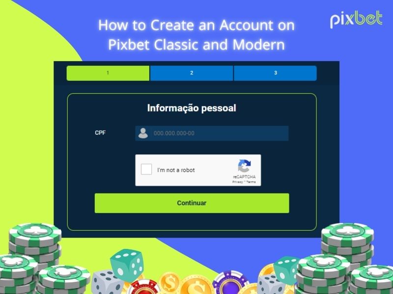 Create an Account on Pixbet